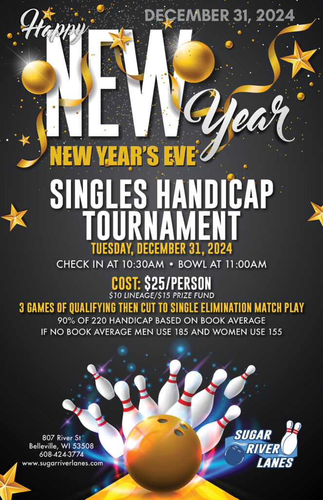 New Year's Eve Singles Handicap Tournament